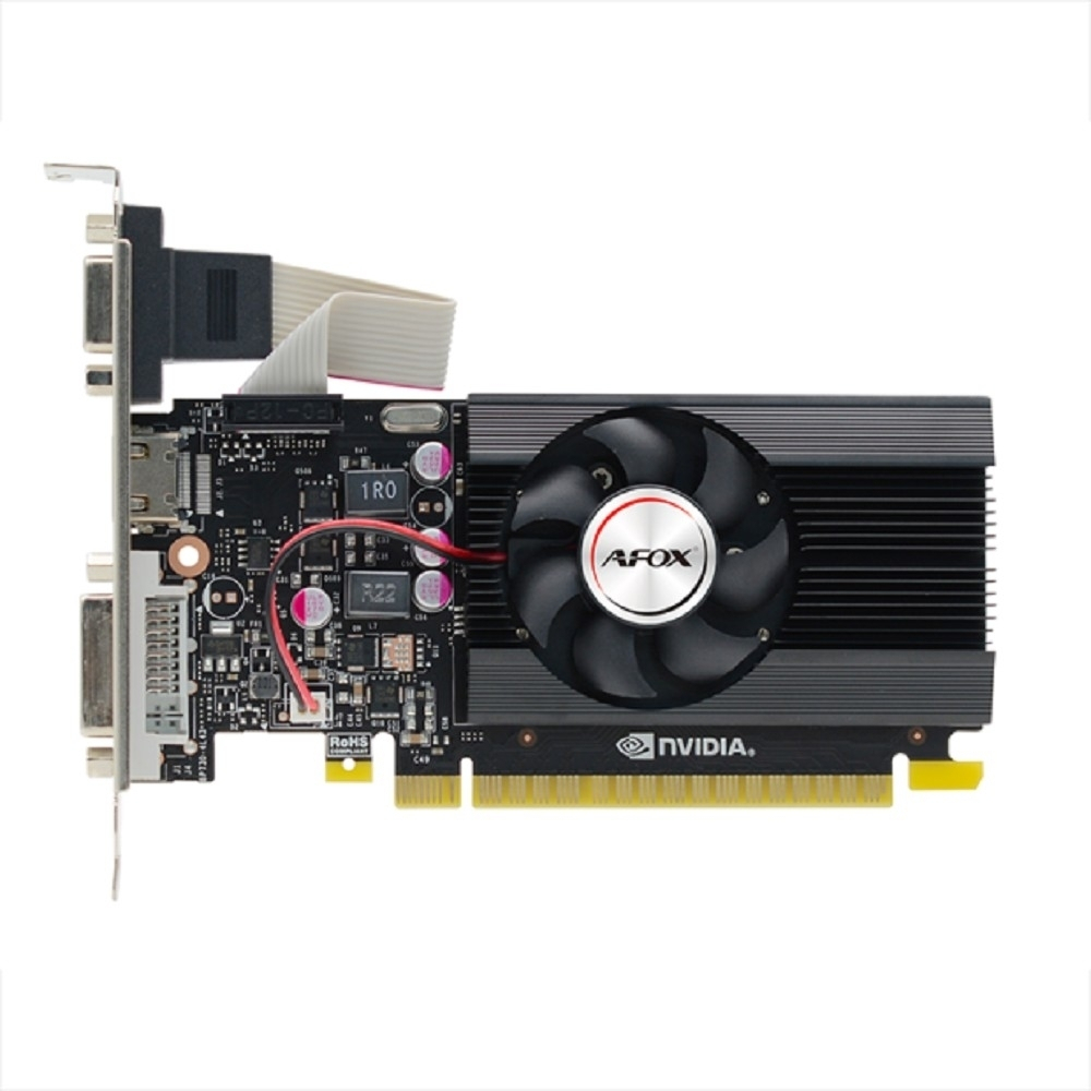 Видеокарта Видеокарта AFOX GT710 4GB DDR3 VGA/DVI/HDMI (AF710-4096D3L7-V1) RTL