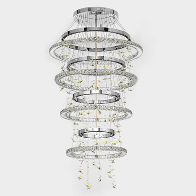 Citilux ETERA CL322090 LED Люстра хрустальная с пультом