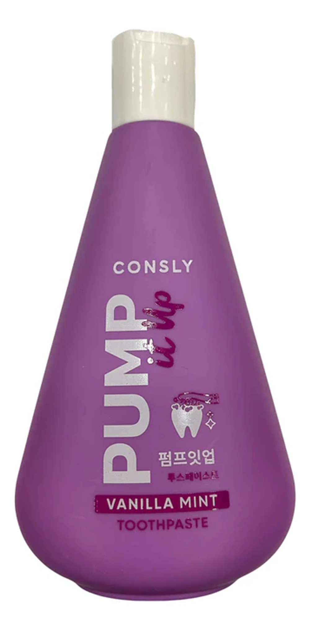 Зубная паста с экстрактом ванили CONSLY Pump It Vanilla Mint Toothpaste 300 мл