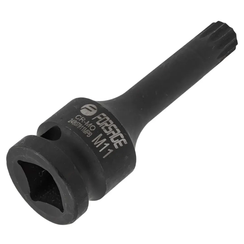 Головка-бита SPLINE ударная M11,1/2'' Forsage F-24807811MPB