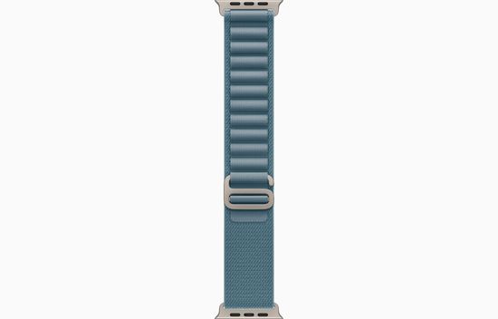 Умные часы Apple Watch Ultra 3, 49 мм, Natural Titanium Light Blue Alpine Loop S
