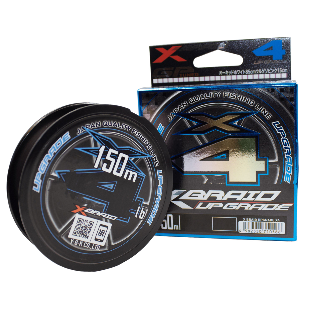 Шнур YGK X-Braid Upgrade x4 150м 0.185 мм #1.2