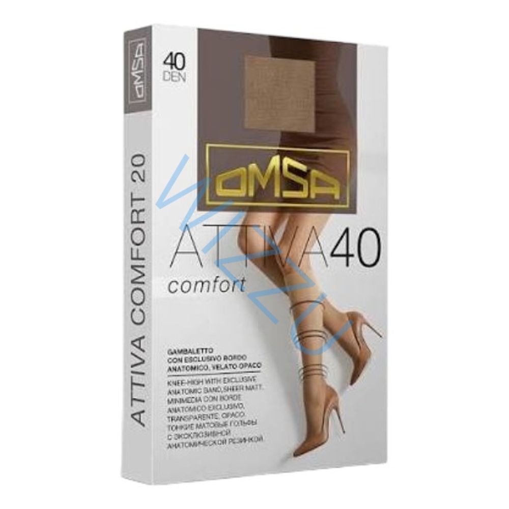 Гольфы Attiva Comfort 40 OMSA 1/2 Daino