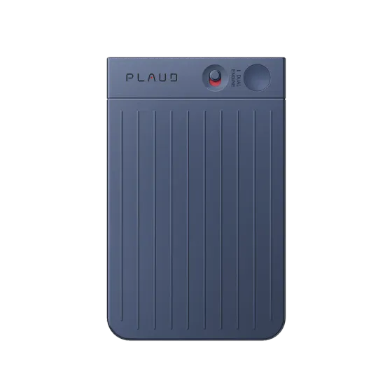 Диктофон Plaud Note с искусственным интеллектом ChatGPT, 64Gb, синий
