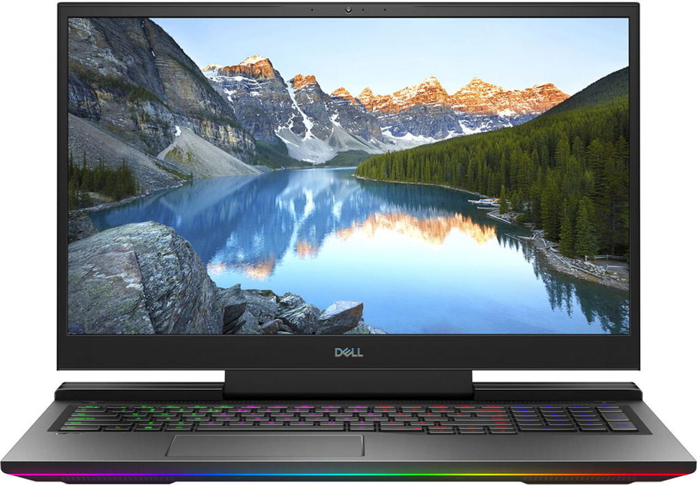 Ноутбук Dell G7 17 7700 Intel Core i7 10750H, 2.6 GHz - 4.8 GHz, 32768 Mb, 17.3" Full HD 1920x1080, 1000 Gb SSD, DVD нет, nVidia GeForce RTX 2070 Super 8192 Mb, Windows 10 Home, черный, 3.29 кг, G717-2512