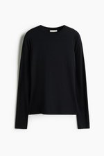 Топ из модала с длинными рукавами - H&M