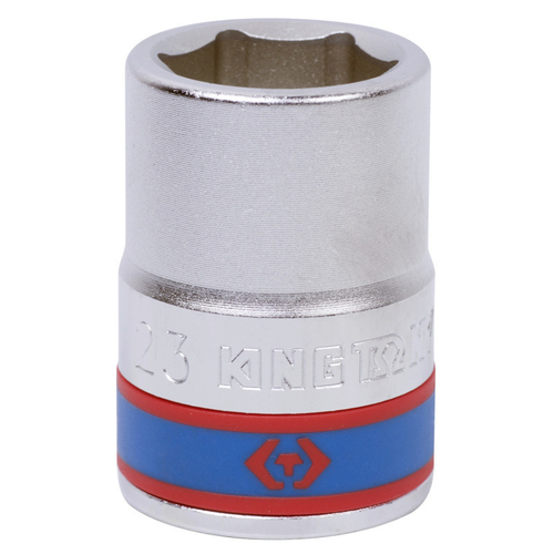 KING TONY (633523M) Головка торцевая стандартная шестигранная 3/4", 23 мм