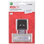 Штамп самонаборный Colop Printer С20-Set пластиковый 4 строки 14х38 мм