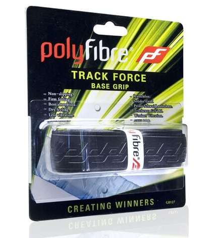 Намотки теннисные базовая Polyfibre Track Force Base Grip - black