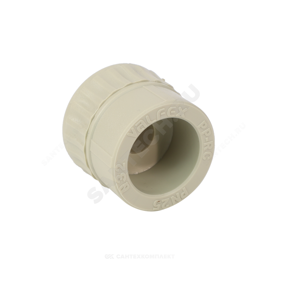 Муфта PP-R комбинированная серая Дн 25х3/4" НР VALFEX 10130025Г