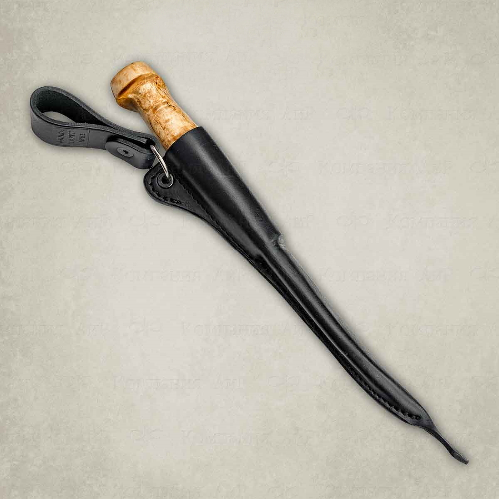 Нож Финка Lappi, карельская береза, 110х13