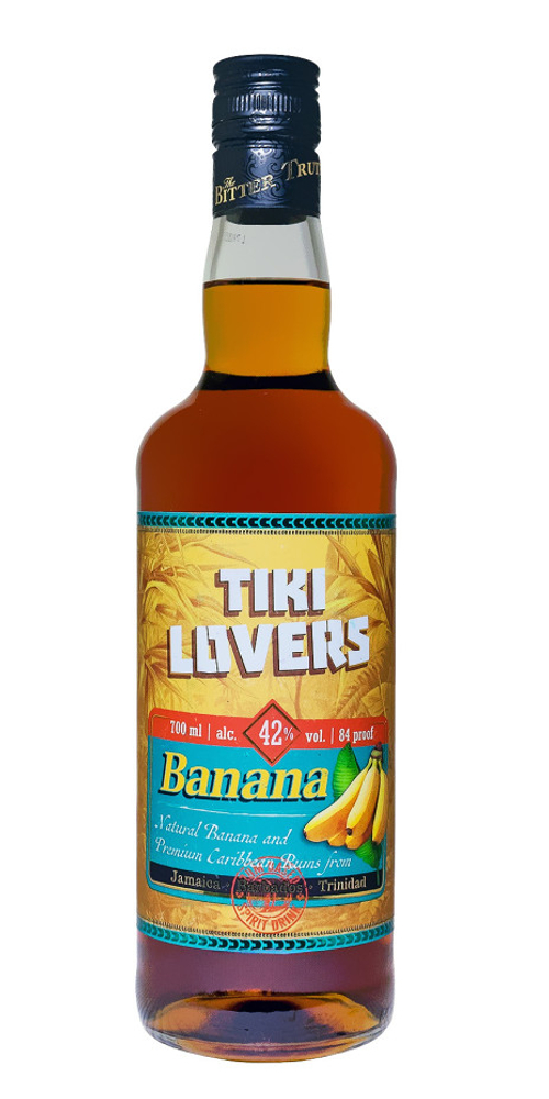 Ром Tiki Lovers Banana, 0.7 л
