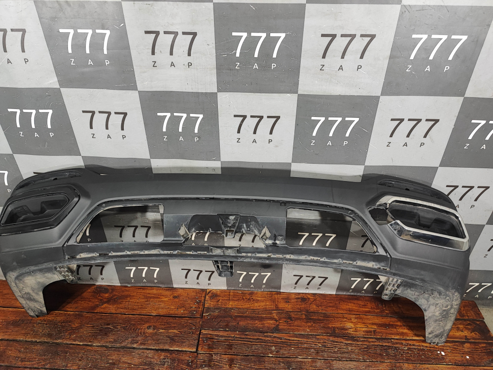 Юбка заднего бампера Geely Okavango 23-нв Б/У Оригинал 6044166300
