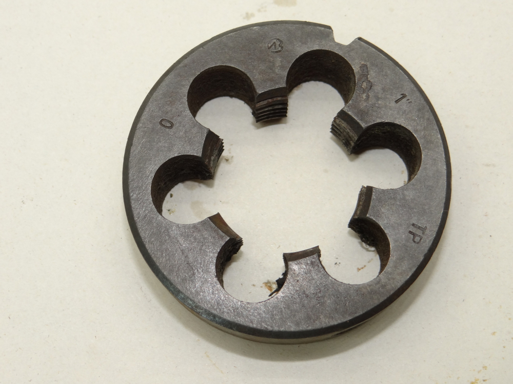 Плашка дюймовая 1" ТР  d=65мм