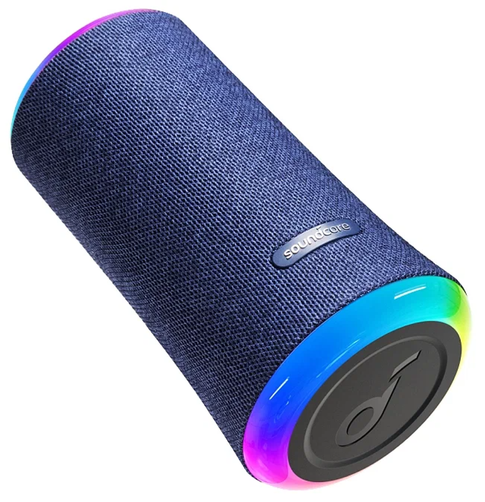 Портативная акустика Soundcore Flare 2, 20 Вт, синий