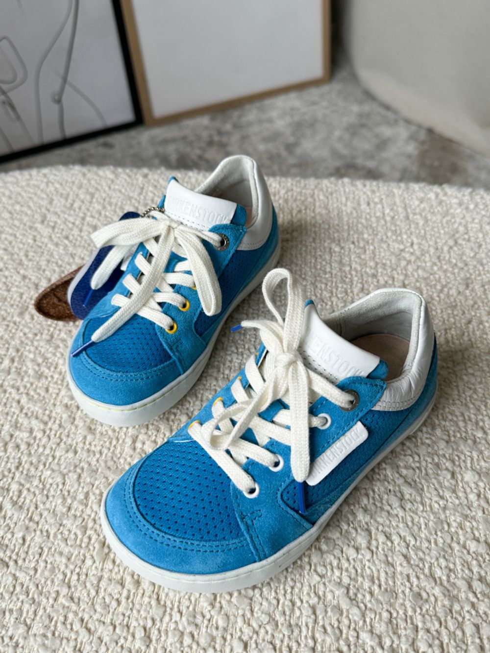 Новые замшевые кеды Birkenstock, 29