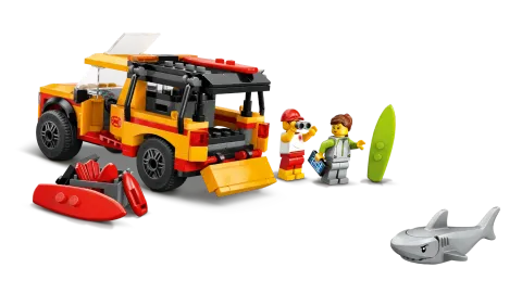 Конструктор LEGO City 60453 Пляжный спасательный грузовик для спасателей
