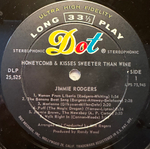 Jimmie Rodgers - Honeycomb & Kisses Sweeter Than Wine (США 1963г.)
