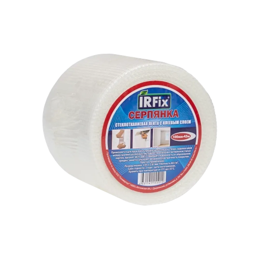 IRFix Самоклеящаяся сетка 100мм х 45м IRFix Самоклеящаяся сетка 100мм х 45м