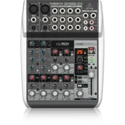 Behringer QX1002USB - микшер, 10 каналов, 2-Bus, процессор эффектов