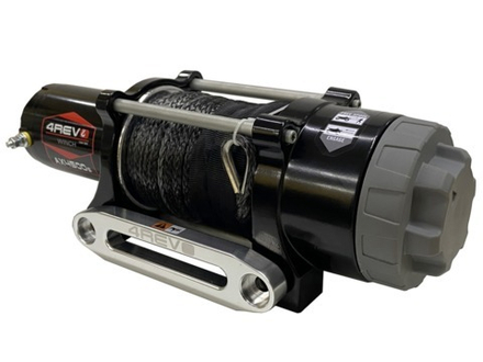 Лебедка для квадроцикла / снегохода 4REVO AX-4500S (Синтетический трос)