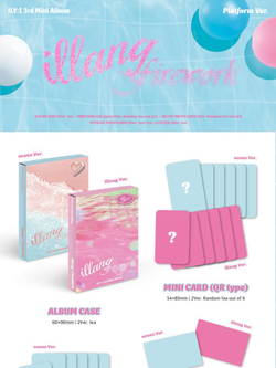 Альбом ILY:1 - ILLANG:FIREWORK 3rd Mini Album PLATFORM 2 Version SET