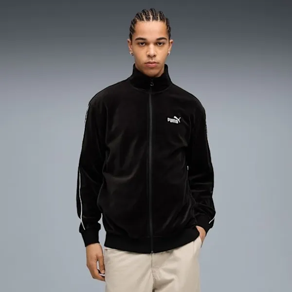 Толстовка мужская PUMA ESS ELEVATED Velour Track Jacket