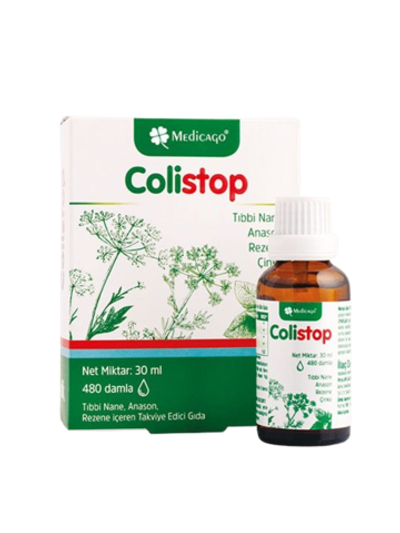 Medicago, Colistop, 30 ml | Bolalar oshqozon va ichagi uchun Kolistop, 30 ml