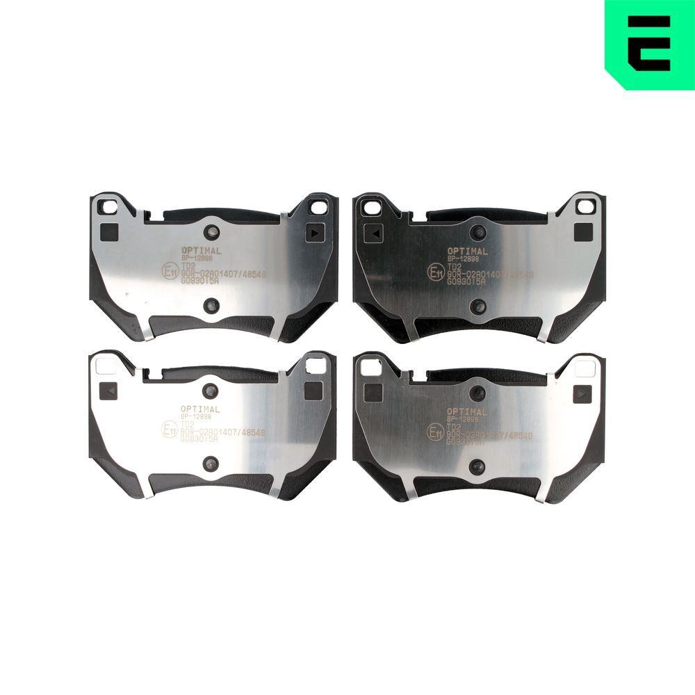 OPTIMAL - BP12898-OPT - Brake Pad Set, disc brake