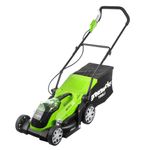 Аккумуляторная газонокосилка Greenworks G40LM35K5, 40v, 35 см, (2501907UG), с аккумулятором 5 А·ч и зарядным устройством