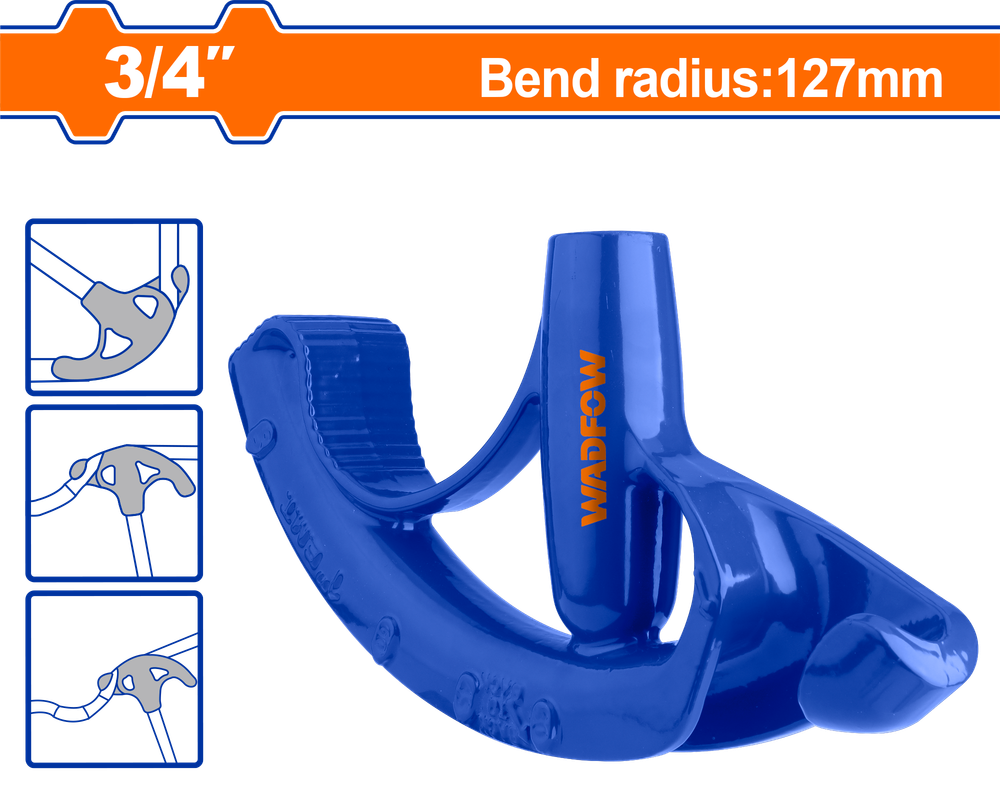 Трубогиб WADFOW WTB0134 3/4"