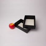 Коробка крышка-дно 21x6x15, черный, картон