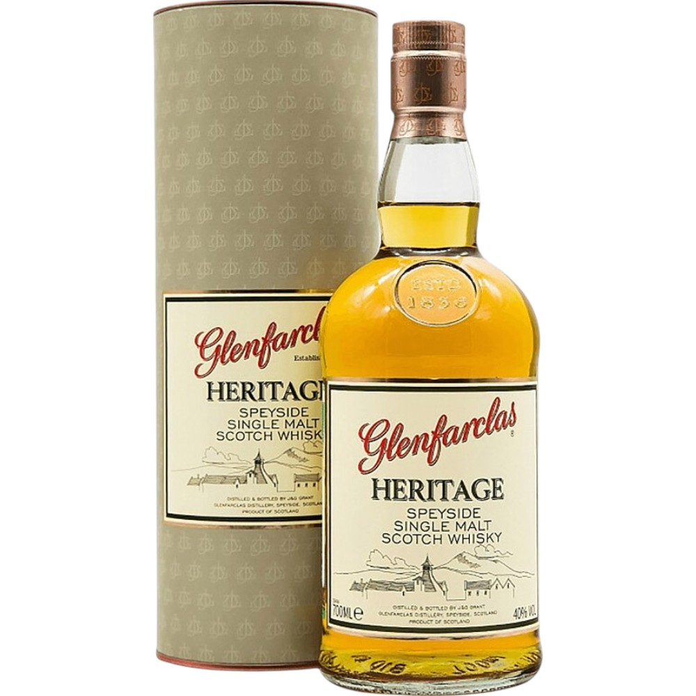 Виски Glenfarclas Heritage 0,7 л. В тубе