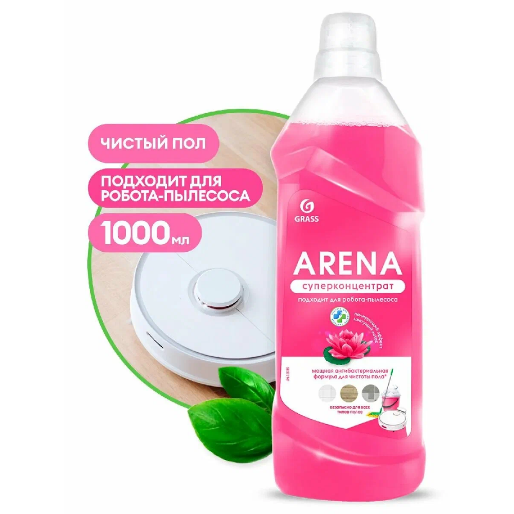 Средство для мытья пола GRASS Arena Цветущий лотос 1 л