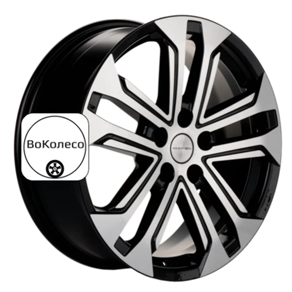 7x18/5x108 ET45 D60,1 KHW1803 (Chery Tiggo 3/Tiggo 3 Pro) Black-FP Khomen Wheels