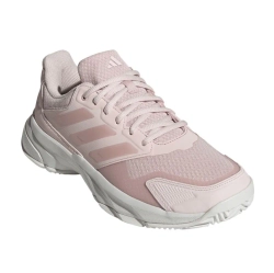 Женские теннисные кроссовки Adidas CourtJam Control 3 W - quartz/white