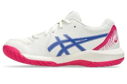 Детские теннисные кроссовки Asics Gel-Dedicate 8 GS - cream/dark cobalt