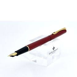 Перьевая ручка Diplomat Traveller Dark red vergoldet красная с пером F (D40709023) 1