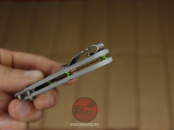 Нож Benchmade 535 Bugout G10 - серая рук., белый клинок 535G10GRST