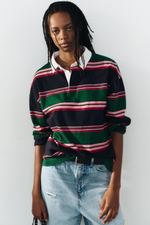 КОМБИНИРОВАННОЕ ПОЛО В ПОЛОСКУ — ZARA