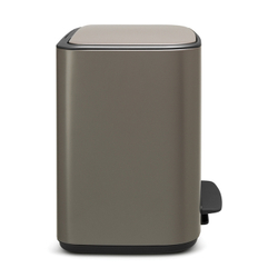 Мусорный бак Bo Pedal Bin 36л Brabantia Платиновый