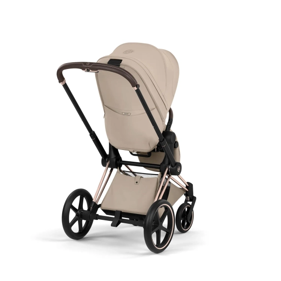 Детская коляска Cybex Priam V Style 2 в 1 Cozy Beige на шасси Rosegold
