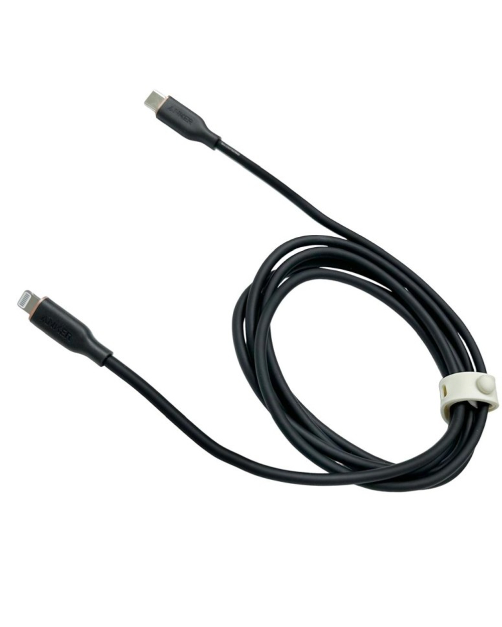 Usb Кабель-зарядка Type-C на Lightning Anker PowerLine III Flow (A8663P11) 1.8м черный