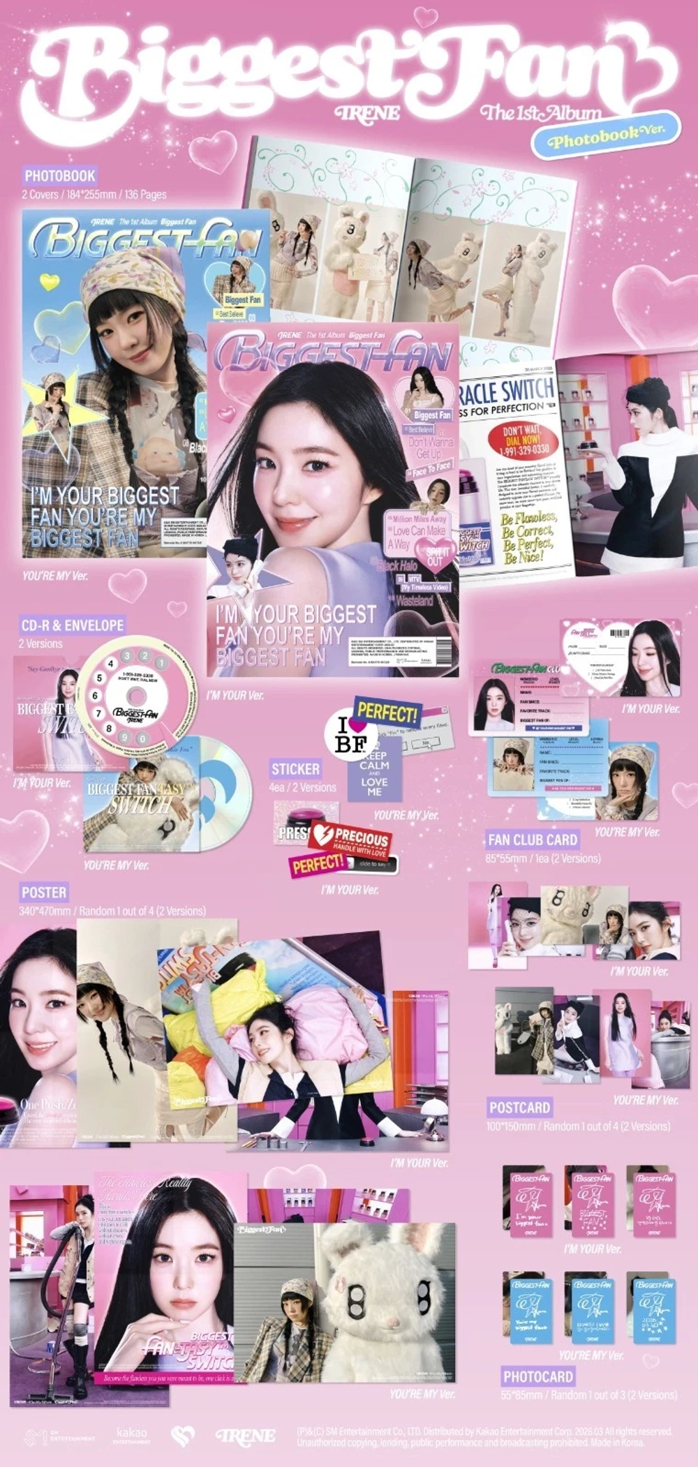 Альбом IRENE - Biggest Fan [Photobook ver.]