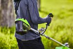 Аккумуляторный триммер Greenworks GD60BCB, 60v, 40 см, (2108407), без АКБ и ЗУ