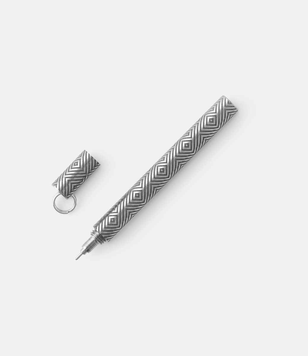 Blank Forces Chroma EDC Ink Titanium Zig Zag — ручка-брелок из титана