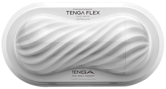 Мастурбатор Tenga Flex Silky White (мягкий)