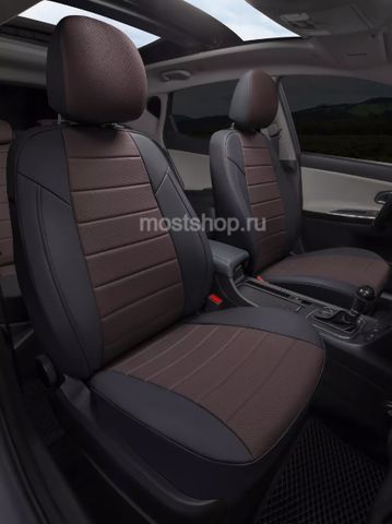 Авточехлы Skoda Rapid (сплошной) c 14г./ Volkswagen Polo liftback c 20г. (сплошной)