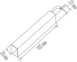Размеры DNHF100W48Slim