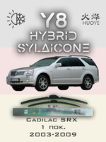 Щетки стеклоочистителя HUOYE Y8 550/525 мм на Cadilac SRX | Hook/J-Hook